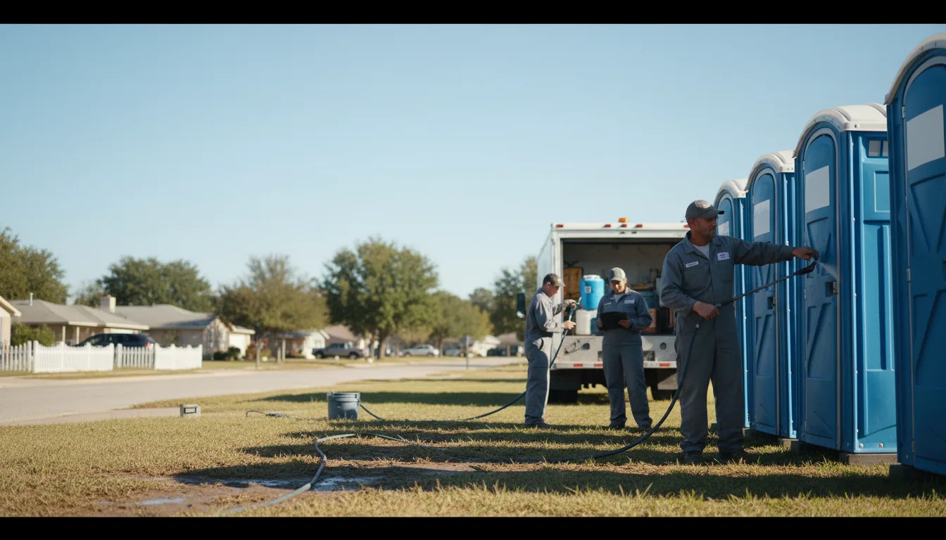 Long-Term Portable Toilet Rental in Avon, IL near me
